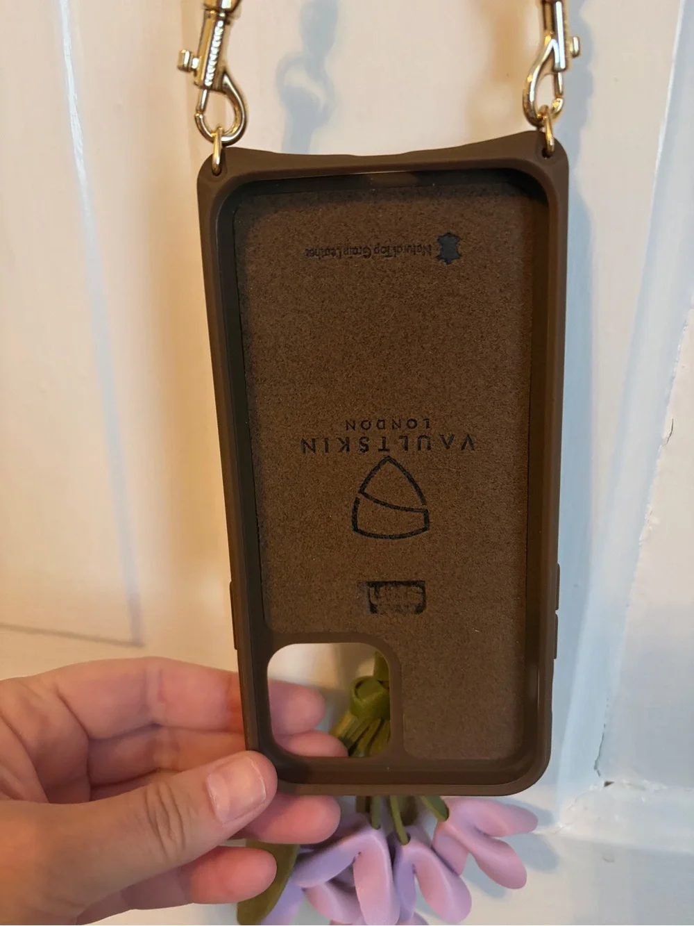 Vaultskin London Crossbody Wallet Case for iPhone 12